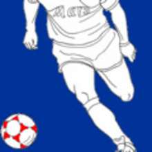 FUTBOL en los Juegos Olímpicos para colorear - Dibujos para colorear DEPORTES - Dibujos para Colorear y Pintar