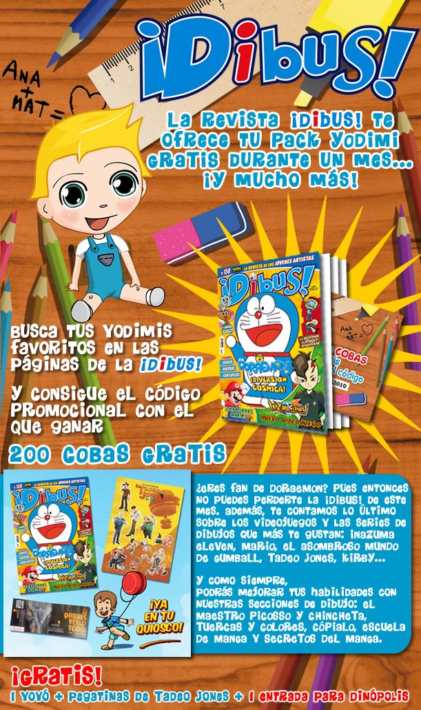Revista para niños ¡Dibus! 150, septiembre de 2012