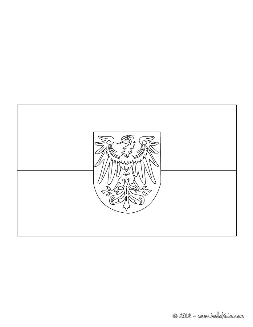 dibujos para colorear bandera de brandenburgo  es