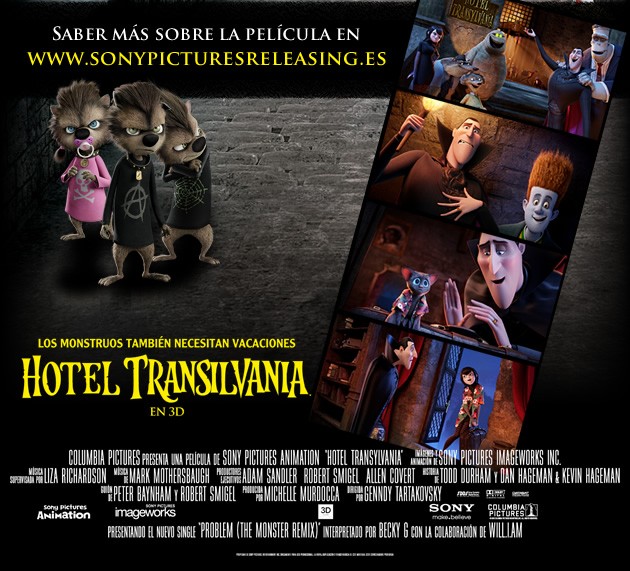 Hotel Transilvania España 26 de octubre sólo en cines