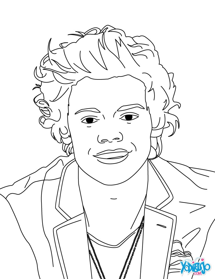 Dibujos Para Colorear Harry Styles 