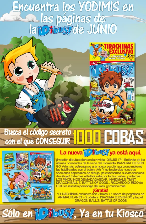 Revista infantil : ¡Dibus! de Junio de 2014