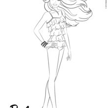 Featured image of post Dibujos Para Pintar De Barbie En La Playa Barbie pierde la pulsera en el parque acu tico