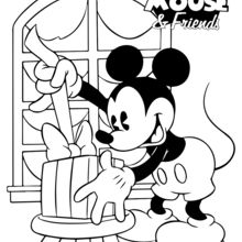 Dibujos Para Colorear Mickey Y Pluto Eshellokidscom