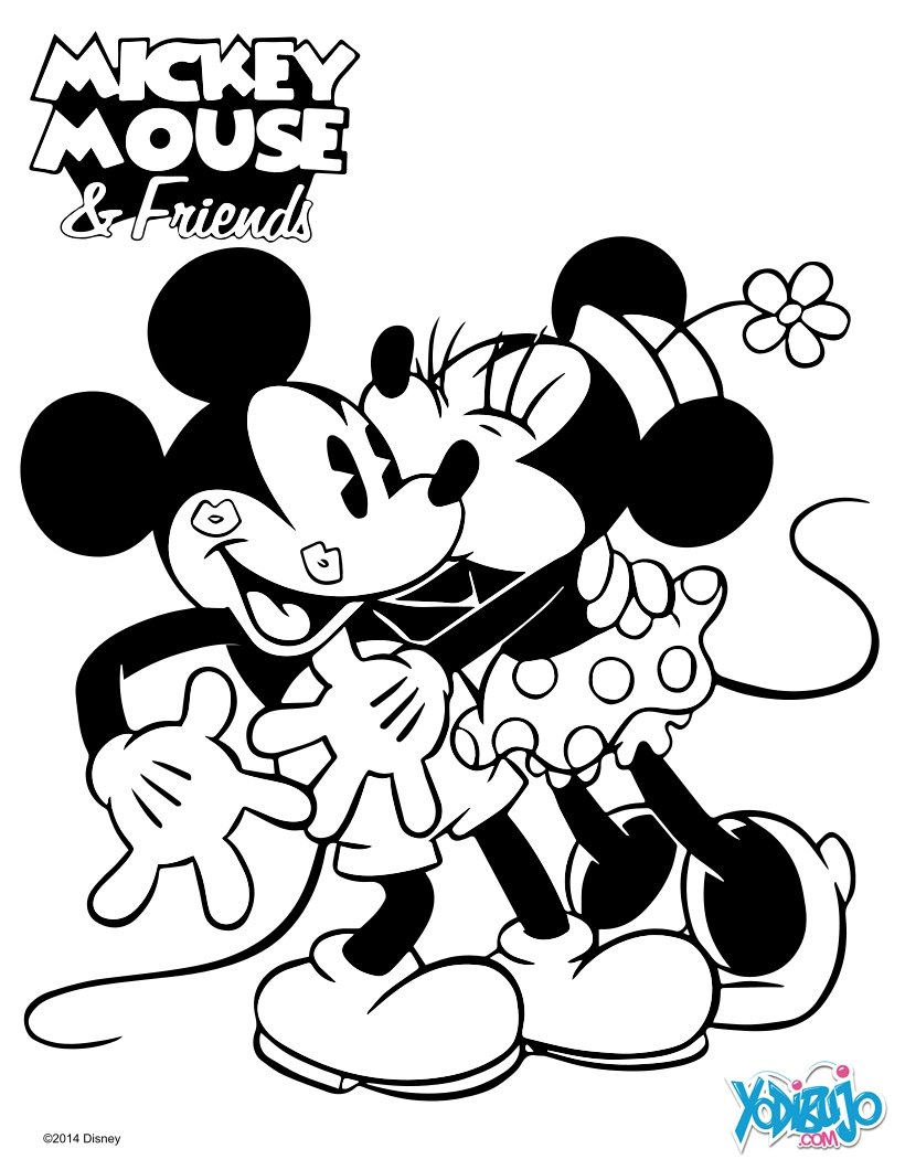 Dibujos Para Colorear Mickey Navidad Eshellokidscom