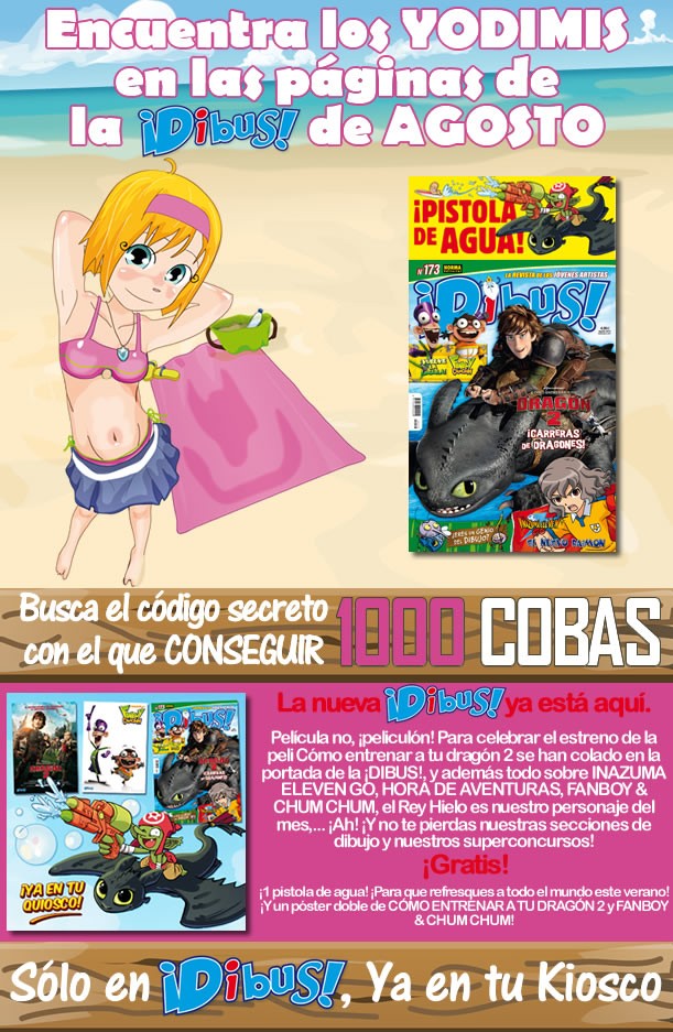 Revista infantil : ¡Dibus! de Agosto 2014