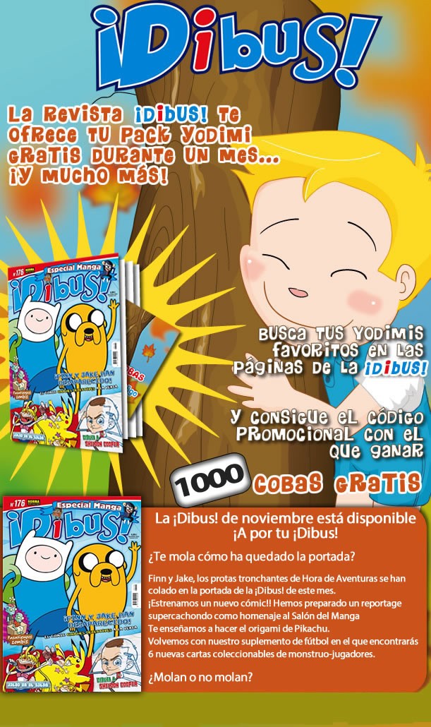 Revista infantil : ¡DIBUS! de novienbre de 2014