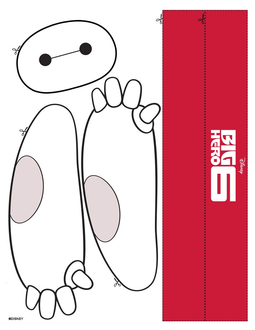 Dibujos Para Colorear Globo De Baymax - Es.hellokids.com