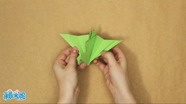 Doblado de papel : Dragón de papel