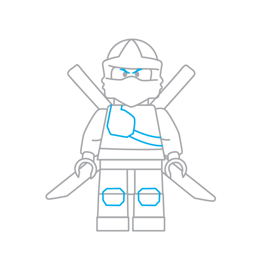 Ilustración : El Lego Ninja de Ninjago