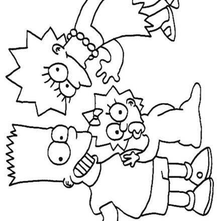 Bart Simpson Homer Simpson Lisa Simpson Marge Simpson Dibujo Pdmrea