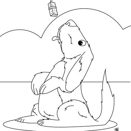 Dibujos PERROS para colorear - 40 dibujos de animales para colorear y