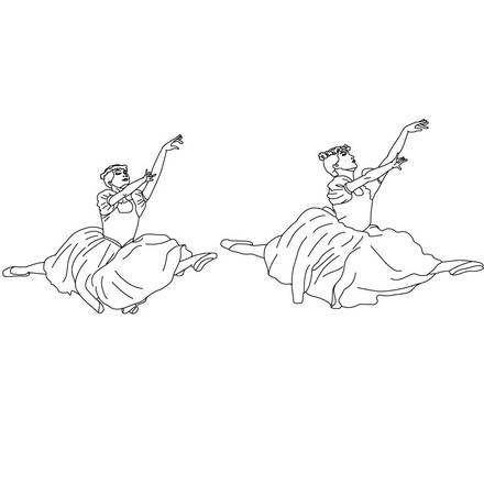 Bailarinas : Dibujos para Colorear, Lecturas Infantiles, Videos y