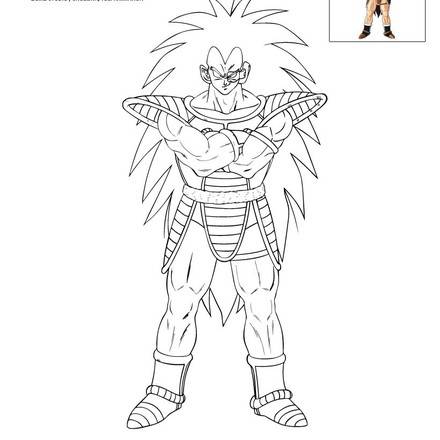 Dibujos para colorear DRAGON BALL Z - 20 dibujos manga para colorear y ...