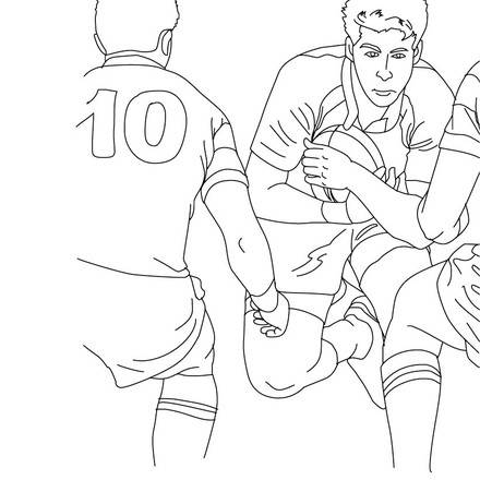 Dibujos De Rugby Para Colorear Dibujos Para Colorear Los