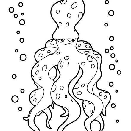 Dibujos ANIMALES MARINOS para colorear - 59 dibujos de animales para