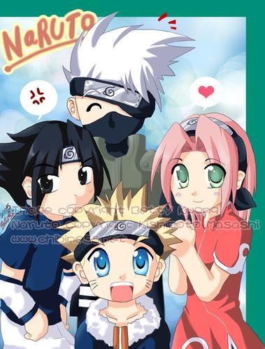 naruto navidad chibi