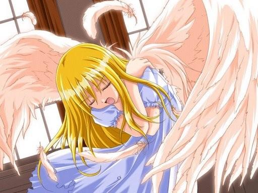 imagenes de angeles anime. angeles estilo manga y anime