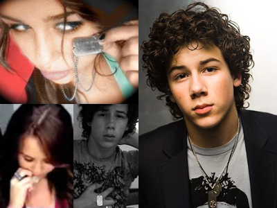 miley cyrus pictures to nick jonas. Miley, Nick y el collar del