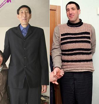 MUJER%HOMBRE RE ALTOS!
