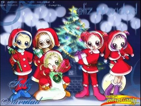 anime navideno chibi