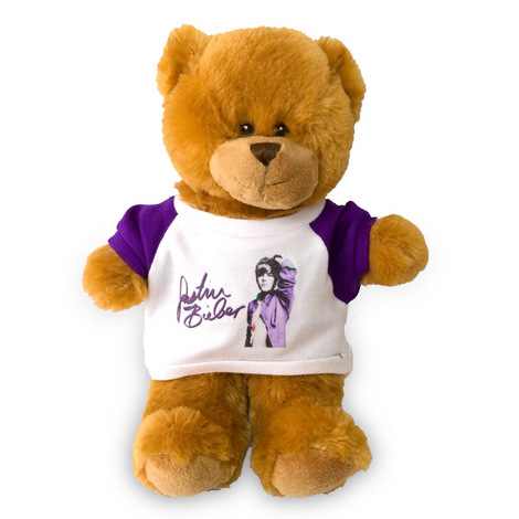Justin Bieber Picture Tee Teddy Bear