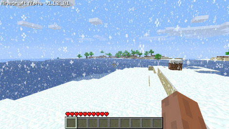 Cuanto se puede hacer en un mundo pixelado? Minecraft-nieve_gak