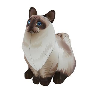 ragdoll papercraft