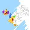 Dibujos de Pascua y Semana Santa para pintar y colorear - FESTIVIDADES: dibujos para colorear - Colorear