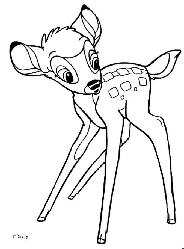 dibujos para colorear bambi 84  eshellokids