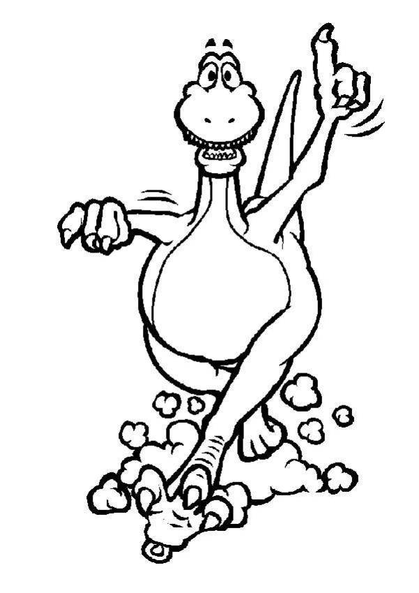 dinosaurio-al-anochecer