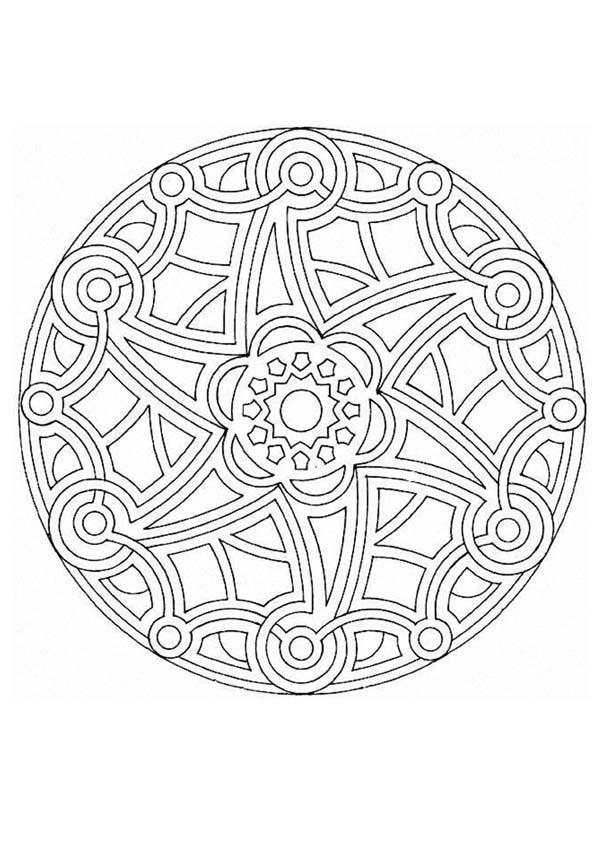 mandala coloring pages complicated cyst - photo #10