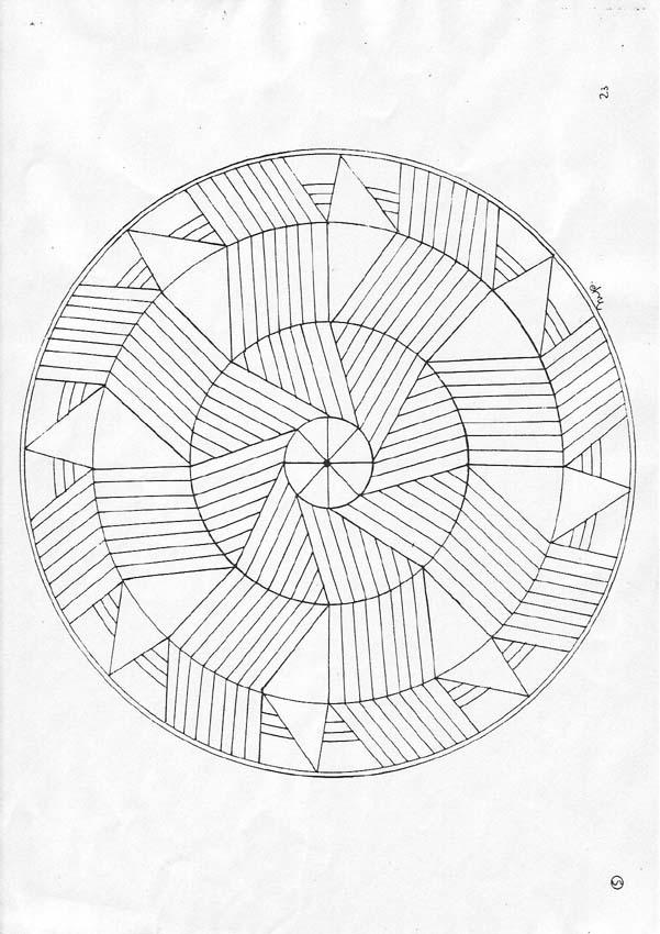 Dibujos Para Colorear Mandala Formas Geométricas Eshellokidscom