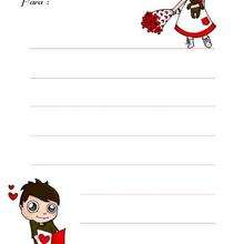 Papel san valentin AMOR