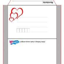 Sobre SAN VALENTIN - Manualidades para niños - SAN VALENTIN manualidades infantiles - Sobres para cartas SAN VALENTIN