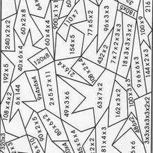 Multiplicar y colorear - Juegos divertidos - Juegos para IMPRIMIR - Juegos de PINTAR - Calcular: Dibujos mágicos