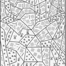 Dibujo sumar, multiplicar y colorear - Juegos divertidos - Juegos para IMPRIMIR - Juegos de PINTAR - Calcular: Dibujos mágicos