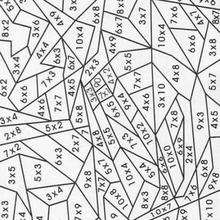 Colorear y multiplicar - Juegos divertidos - Juegos para IMPRIMIR - Juegos de PINTAR - Calcular: Dibujos mágicos