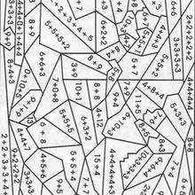 Dibujo colorear y adicionar - Juegos divertidos - Juegos para IMPRIMIR - Juegos de PINTAR - Calcular: Dibujos mágicos
