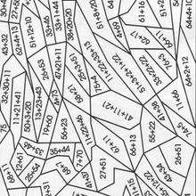 Sumar y colorear - Juegos divertidos - Juegos para IMPRIMIR - Juegos de PINTAR - Calcular: Dibujos mágicos