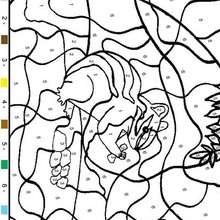 Juego de pintar ARDILLA - Juegos divertidos - Juegos para IMPRIMIR - Juegos de PINTAR - Juegos de pintar ANIMALES - Juegos de colorear ANIMALES
