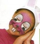 El conejo: maquillaje de Carnaval - Manualidades - Manualidades para ni�os - Manualidades para cada fiesta del a�o - Manualidades infantiles CARNAVAL - Maquillajes de CARNAVAL - Maquillaje CONEJO