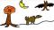 animales de Halloween - Dibujos - Dibujos de ni�os - Dibujos de HALLOWEEN