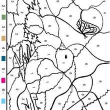 Juego de colorear NIDO - Juegos divertidos - Juegos para IMPRIMIR - Juegos de PINTAR - Juegos de pintar PARA NIÑOS