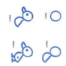 PEQUEÑO PATO - Dibujar Dibujos - Aprender cómo dibujar paso a paso - Plantillas para dibujar - Modelos de ANIMALES para dibujar