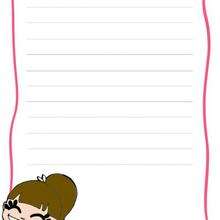 Papel san valentin RISAS - Manualidades para niños - SAN VALENTIN manualidades infantiles - Papel carta para imprimir SAN VALENTIN