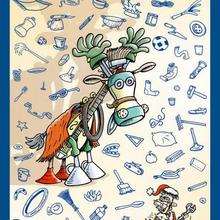 Juego creativo RENO - Juegos divertidos - Juegos para IMPRIMIR - Juegos de OBSERVACION - Juegos CREATIVOS para imprimir