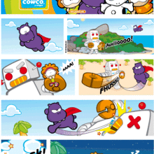 Super Wippo - Lecturas Infantiles - Tiras Cómicas - las tiras cómicas de Gusanito