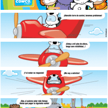Volando - Lecturas Infantiles - Tiras Cómicas - las tiras cómicas de Gusanito