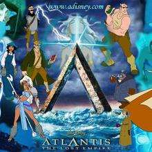 Atlantis, el emperio perdido - Dibujar Dibujos - Dibujos para DESCARGAR - FONDOS GRATIS - Fondos de escritorios Disney